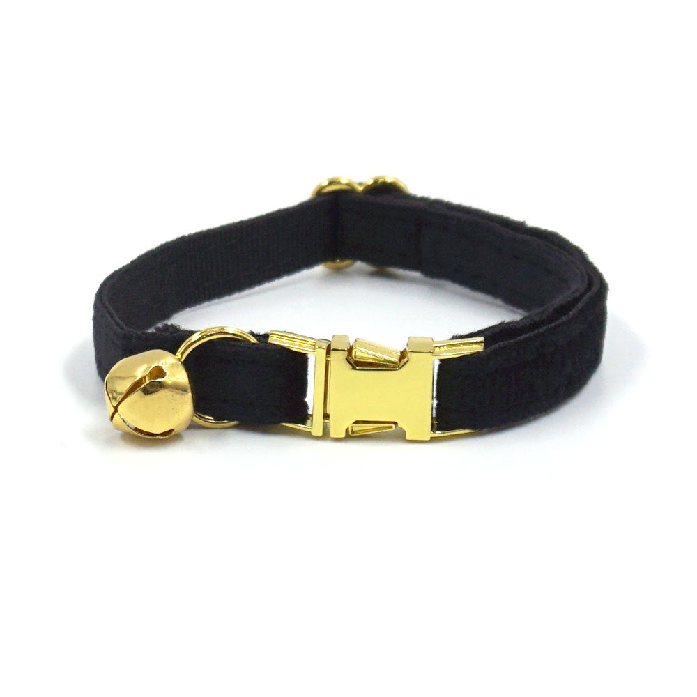 2022 Pet Cat Collar with Metal Buckle and Bell