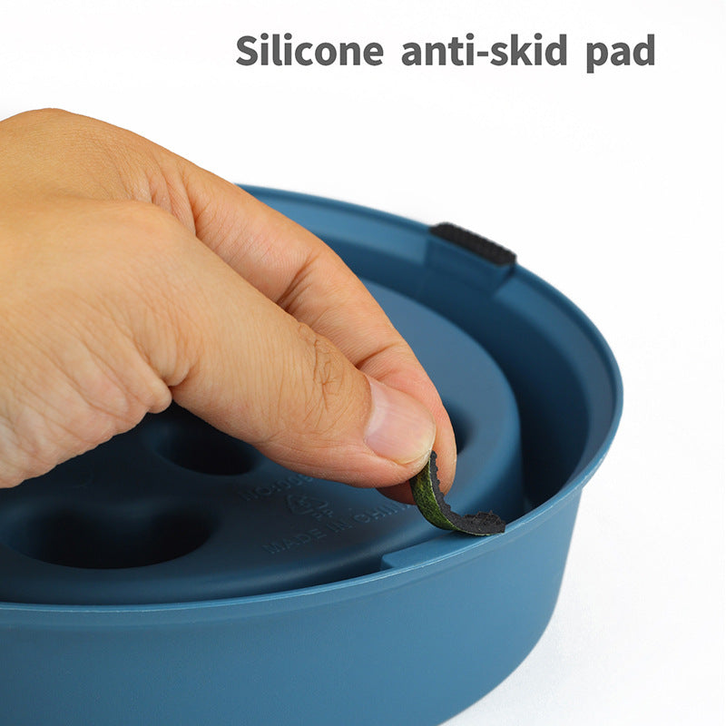 Colourful Slow-Feeding Pet Bowl