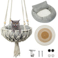 Cat Hammock Including Boho Hanging Cat Bed