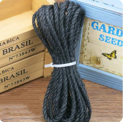 Colorful Jute Rope for DIY Crafts and Cat Toys (10m)