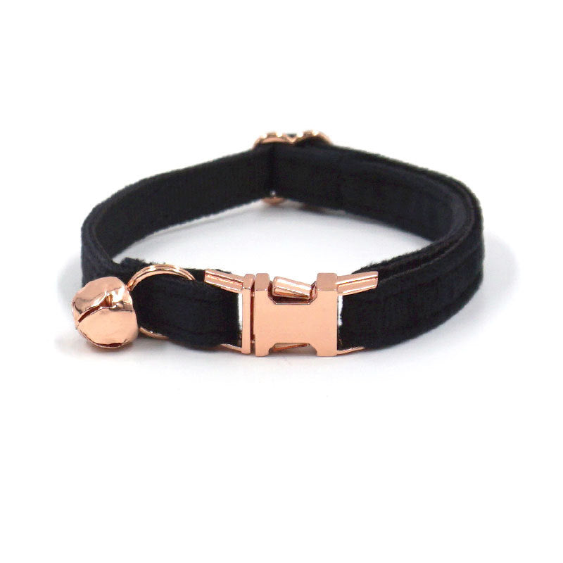 2022 Pet Cat Collar with Metal Buckle and Bell