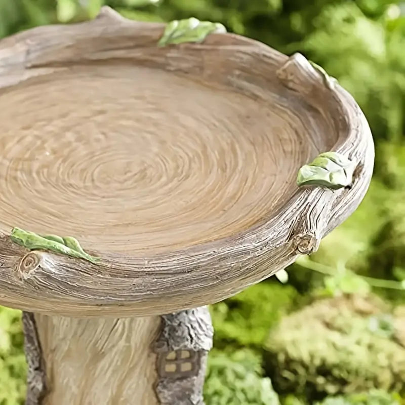 7.87-inch Weatherproof Bird Bath Feeding Station