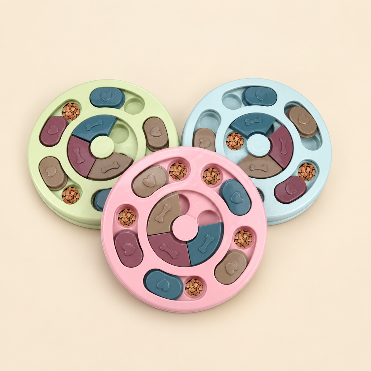 Interactive Pet Puzzle Feeder